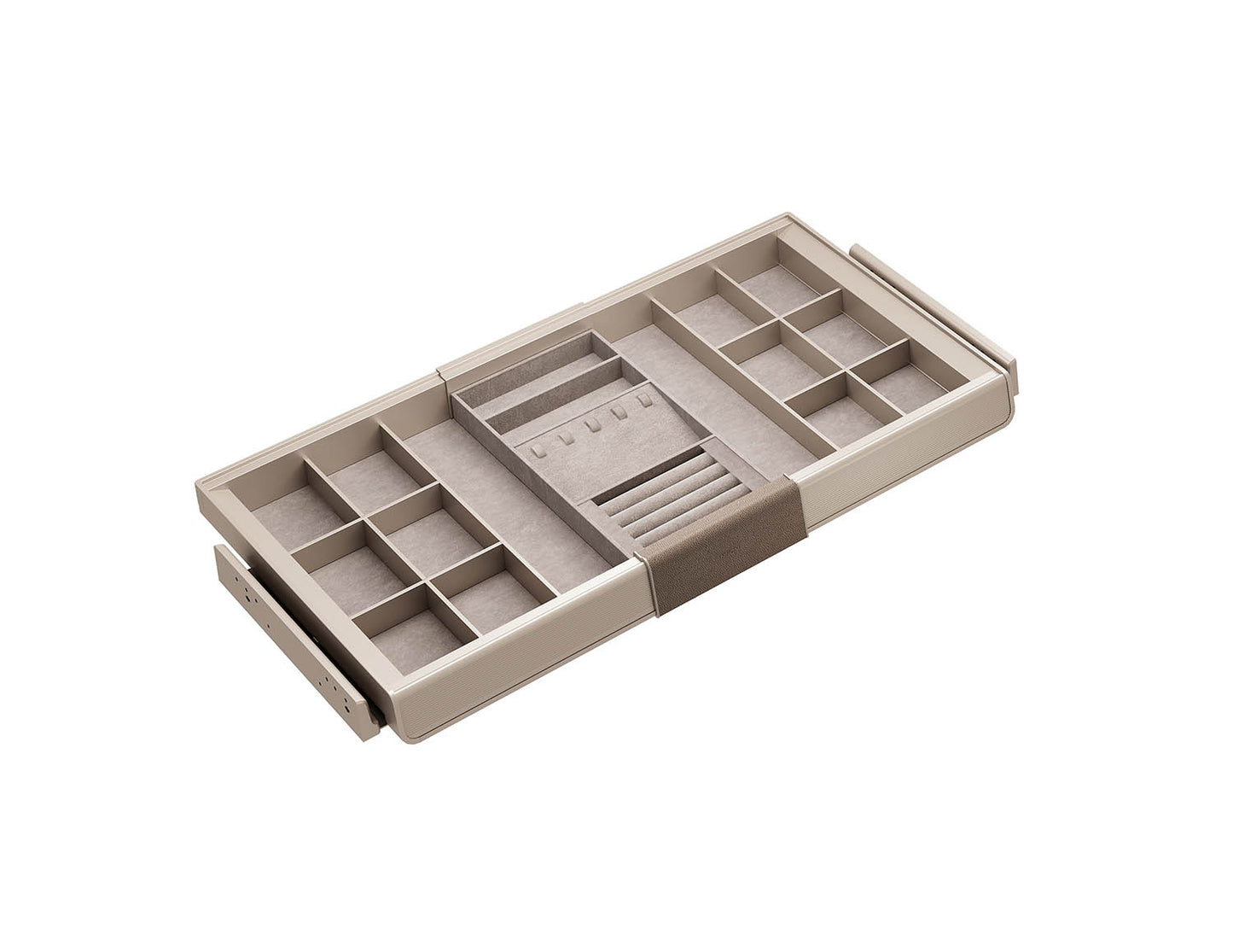 Violet pro soft-closing decorations shelf