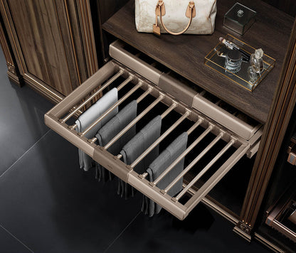 Violet pro soft-closing trouser rack