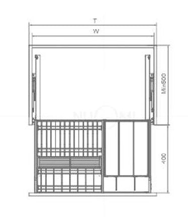 Three-side Multifunctional Basket