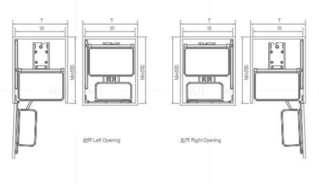 Pantry Roll-out 4 Tiers