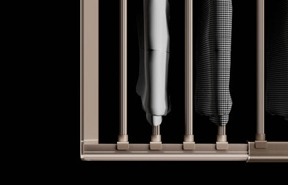 Violet pro soft-closing trouser rack