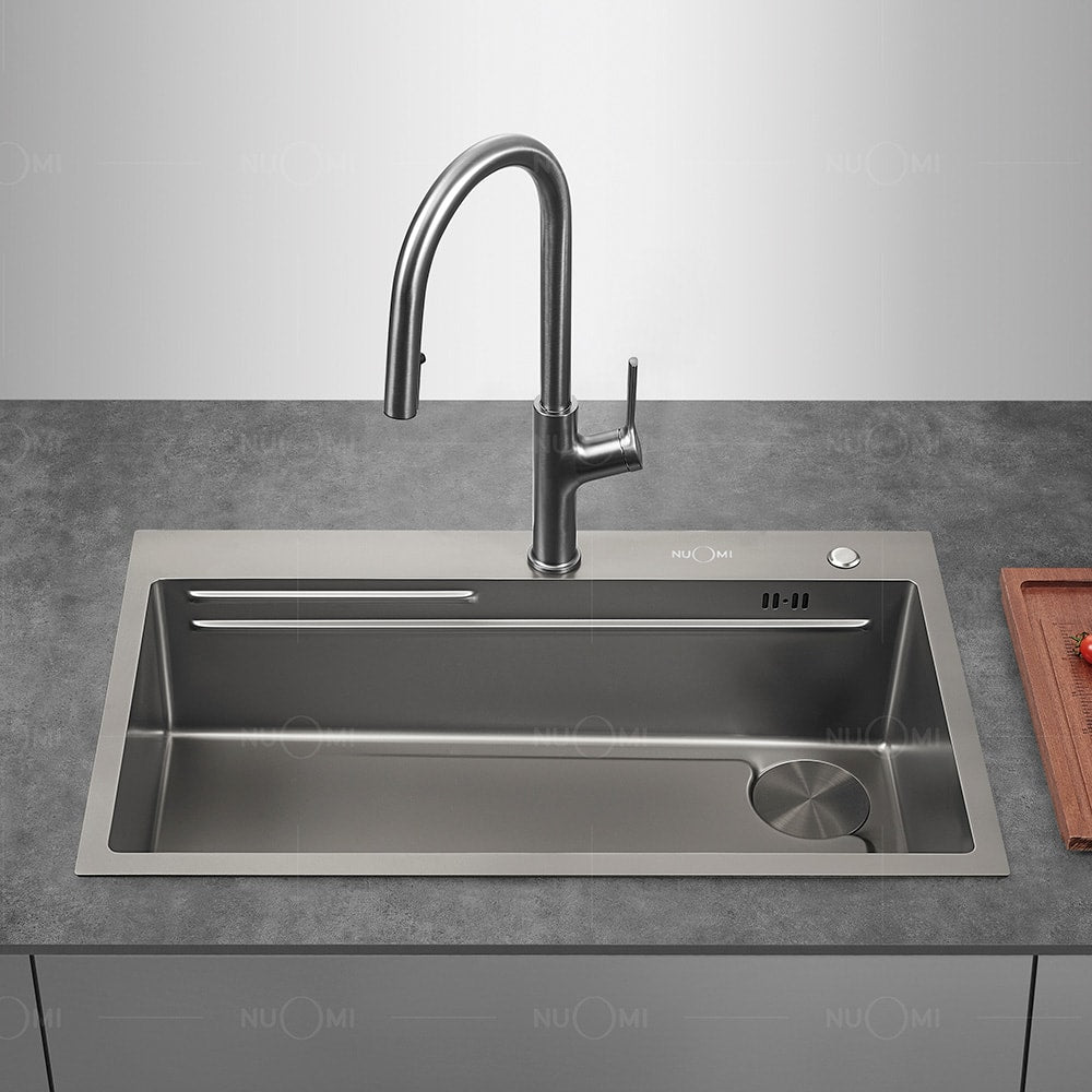 Kitchen Sink Nano coating grey sink