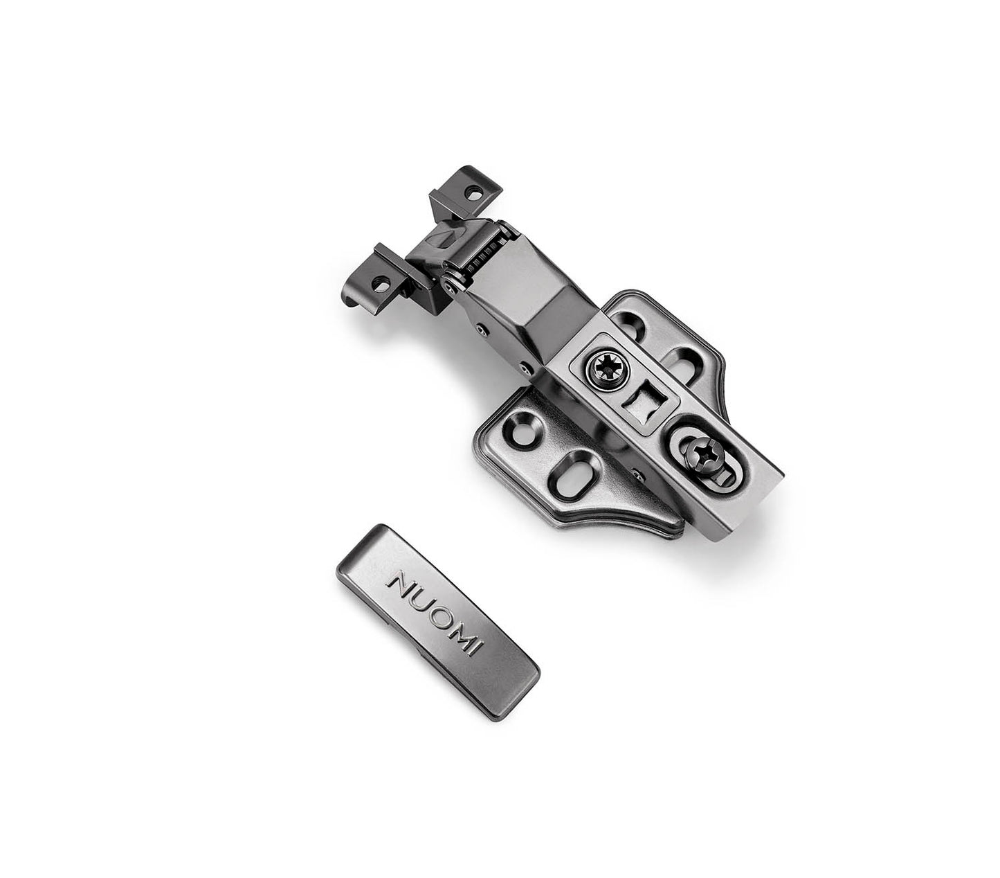 Three section force hinges for aluminum frame