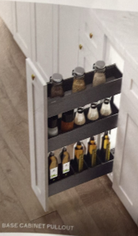 Encanto three-layer pull out basket