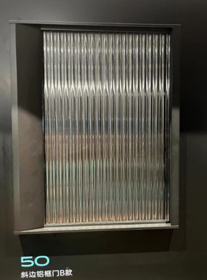BEVEL FRAME GLASS DOOR