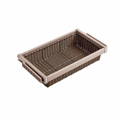 Soft-closing Rattan Basket