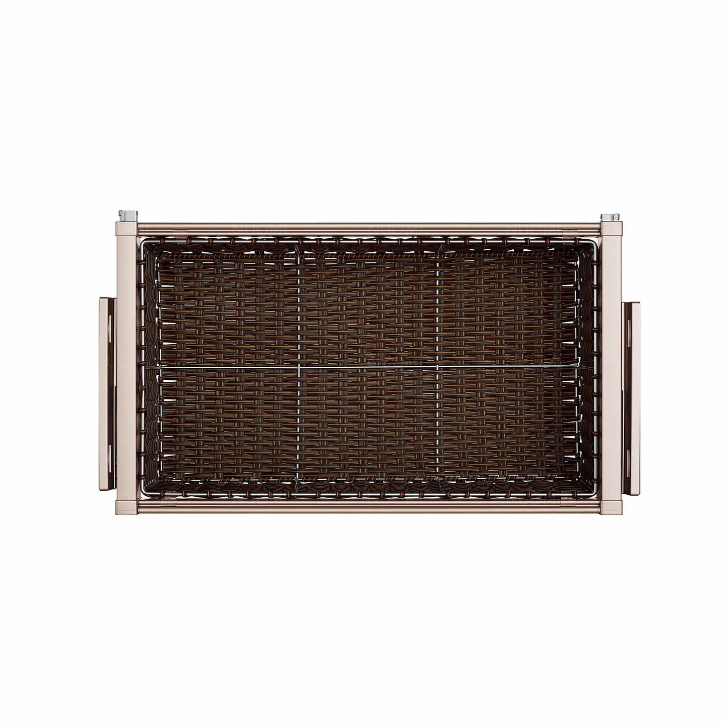 Soft-closing Rattan Basket