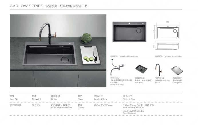 CARLOW SERIES KITCHEN SINK